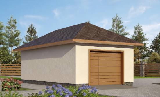 040-001-П Проект гаража из газобетона Ижевск | Проекты домов от House Expert