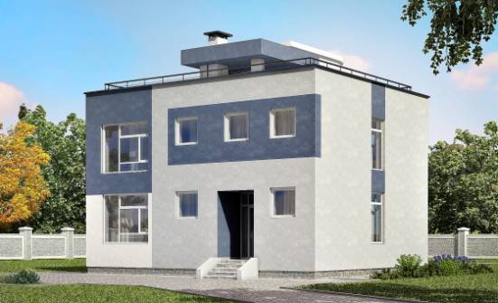 180-005-П Проект двухэтажного дома, средний дом из бризолита Сарапул | Проекты домов от House Expert