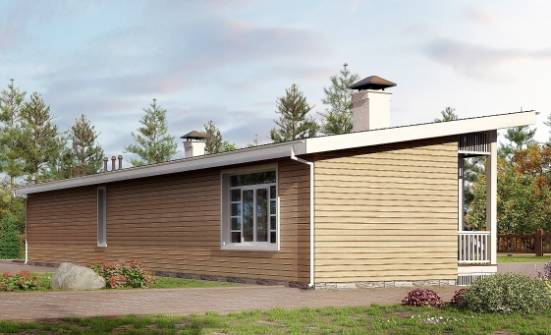 110-004-Л Проект бани из кирпича Можга | Проекты одноэтажных домов от House Expert