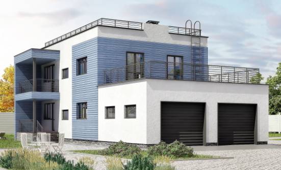 180-012-Л Проект двухэтажного дома, гараж, классический дом из кирпича Сарапул | Проекты домов от House Expert