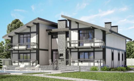 280-002-П Проект двухэтажного дома мансардой, классический дом из кирпича Глазов | Проекты домов от House Expert