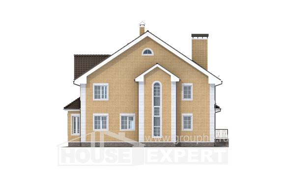 320-003-Л Проект двухэтажного дома, уютный дом из газосиликатных блоков Воткинск, House Expert