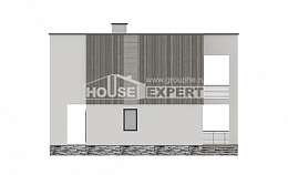 150-017-П Проект двухэтажного дома, доступный загородный дом из газосиликатных блоков, Глазов